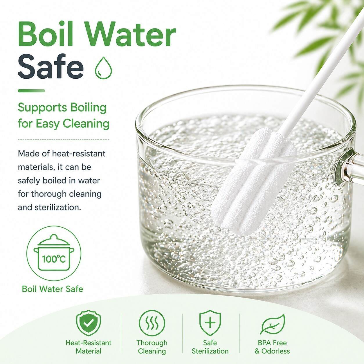 Ultrasonic Heat-Sealed Baby Tongue Cleaner - wholesale export carton packaging